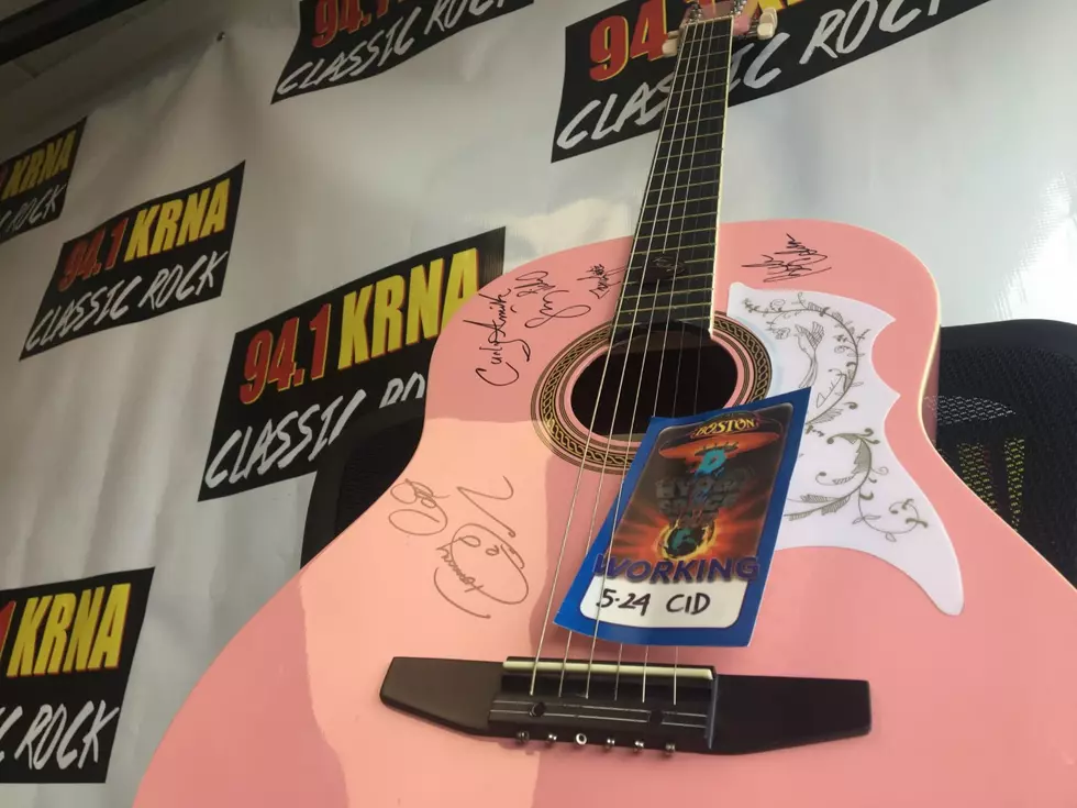 Score This Guitar Signed By Boston This Weekend