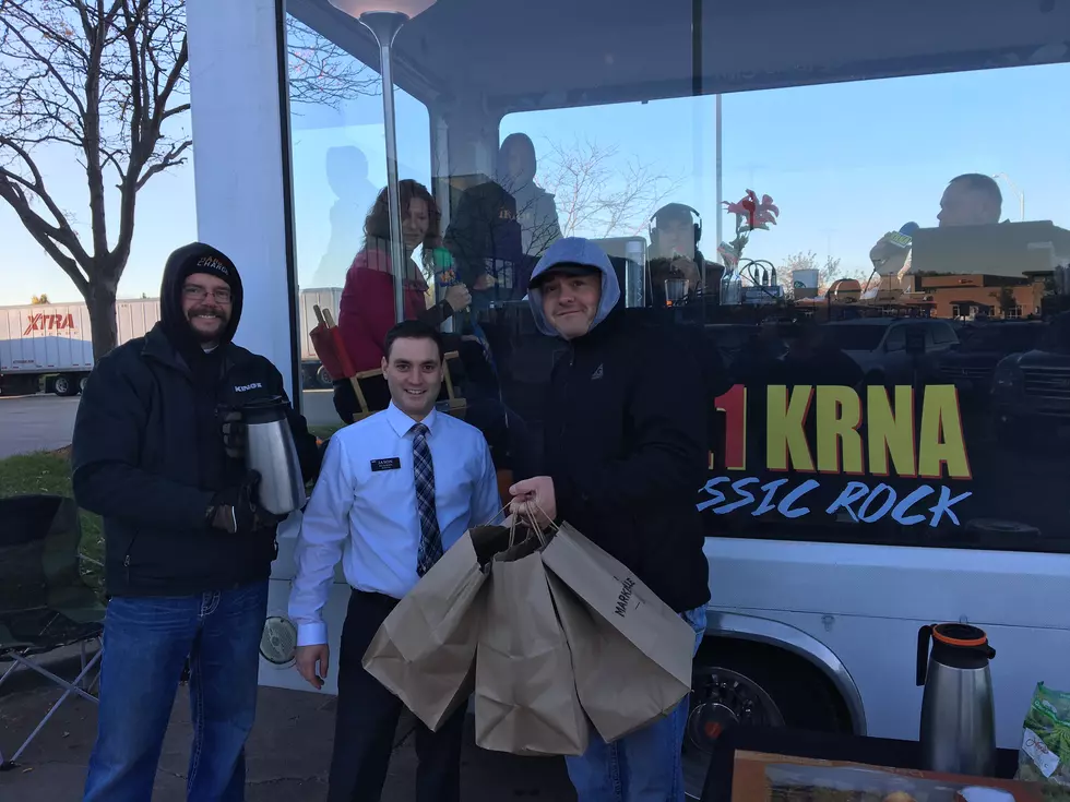KRNA Stuck in Truck Food Drive Photo Gallery